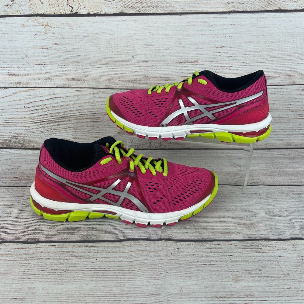 ASICS Women's GEL-Excel 33 3 Womens Sz 7 Running Shoes Pink Yellow